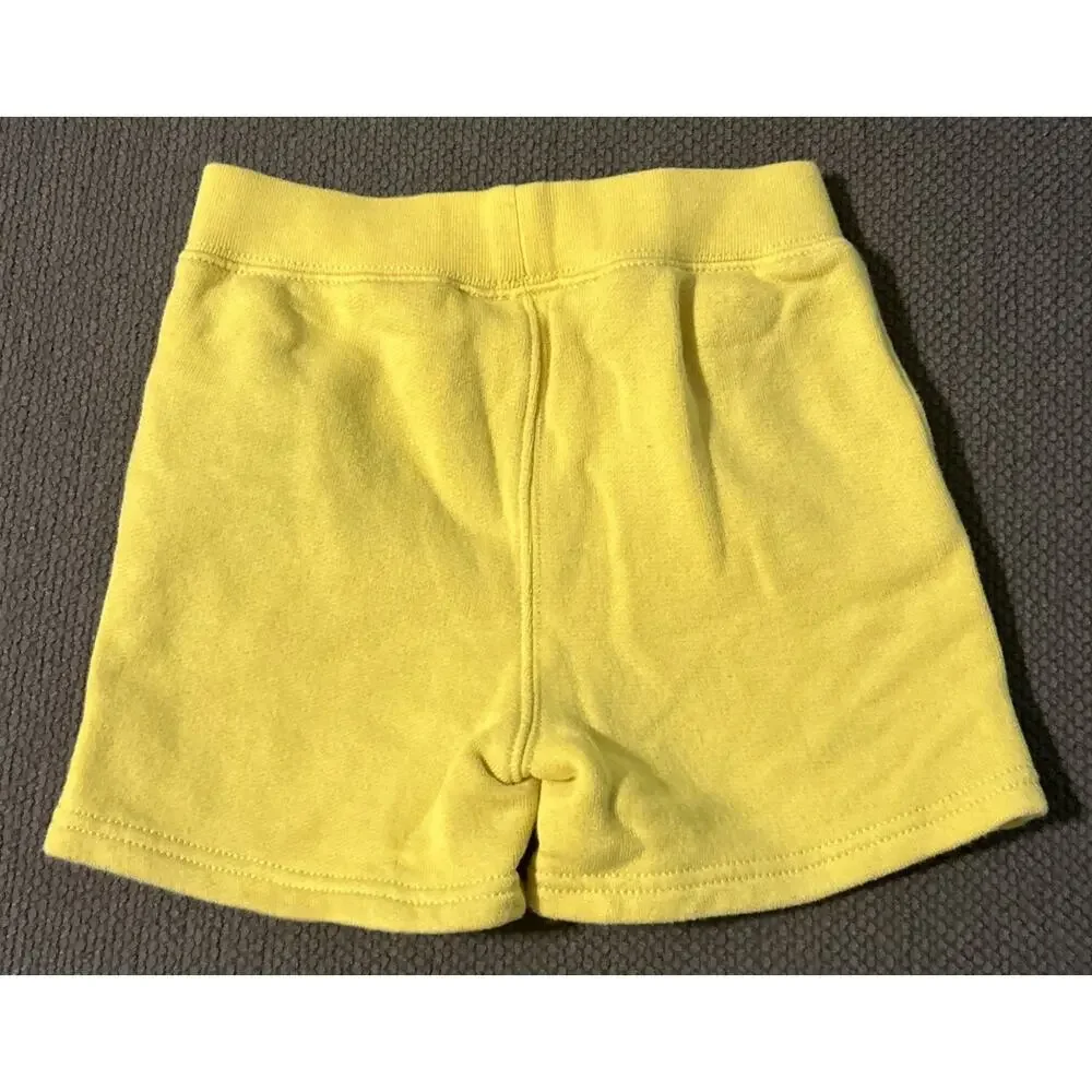 Infant Boys Girls RALPH LAUREN Bear W/ Beach Ball Knit Shorts 18M *B5